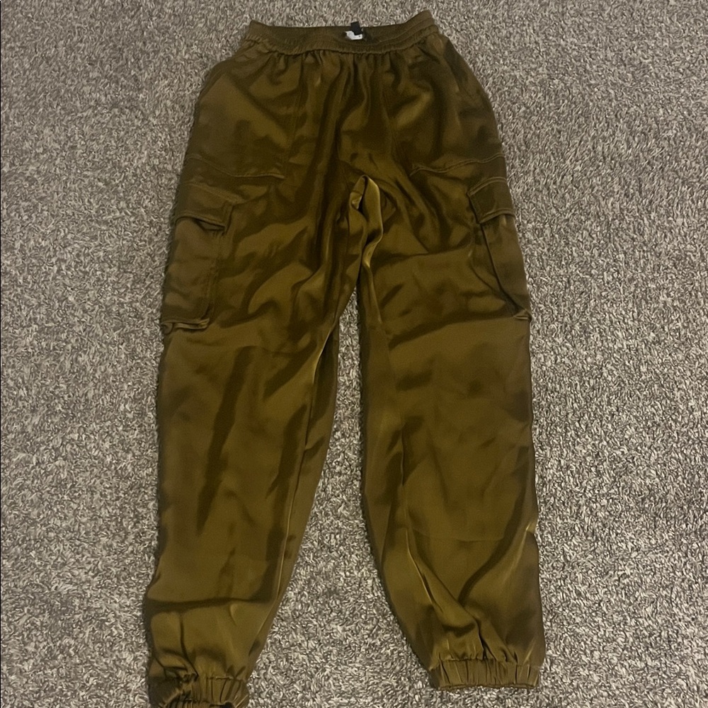 Lulu's Olive Green Track Pants